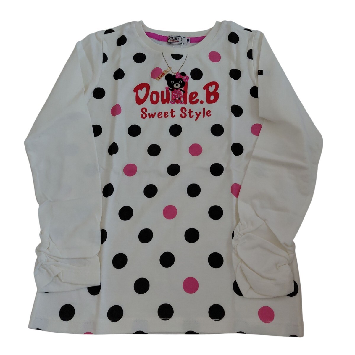 ☆タグ付き☆ダブルBガールズのTシャツ(130cm)拍卖
