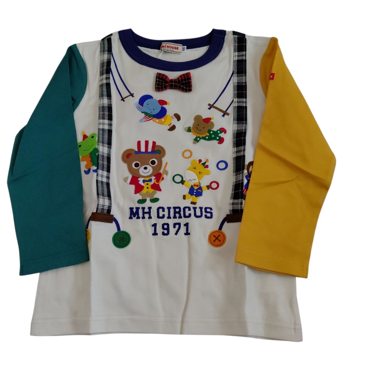 ☆1万円引き☆タグ付き☆ミキハウス プッチー君の高額Tシャツ(100cm)拍卖