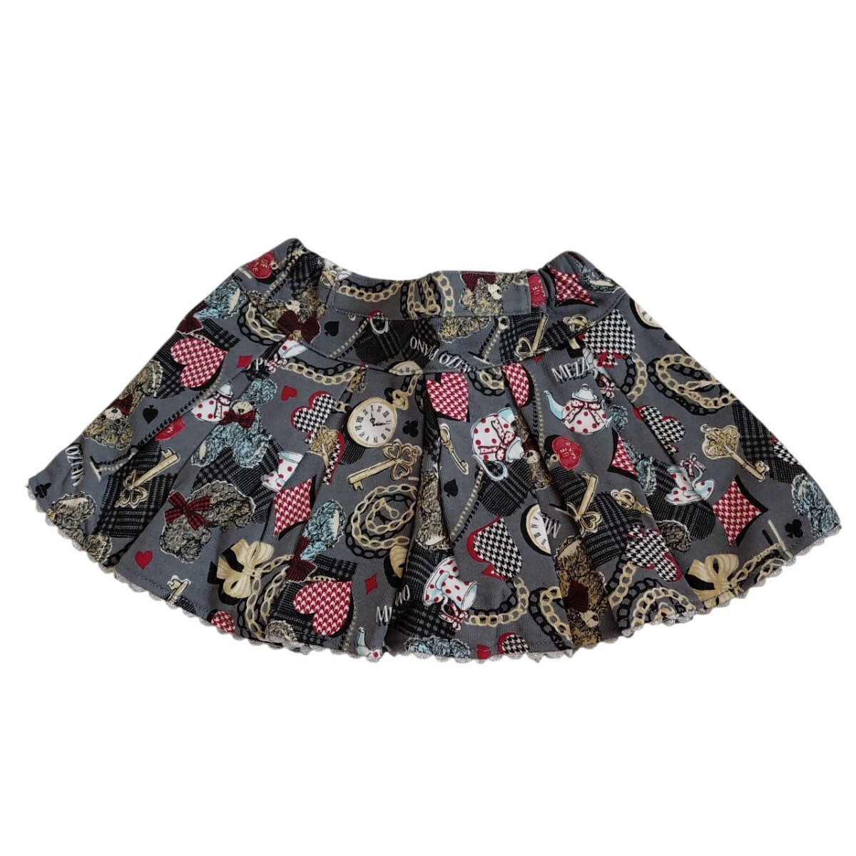 ☆タグ付き☆メゾピアノのスカート(90cm)拍卖