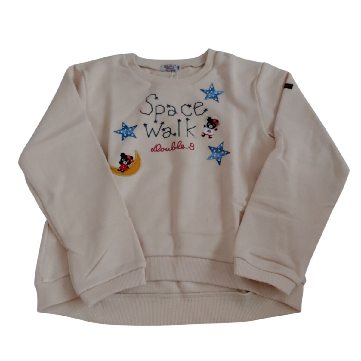 ☆タグ付き☆ダブルBガールズのトレーナー(130cm)拍卖