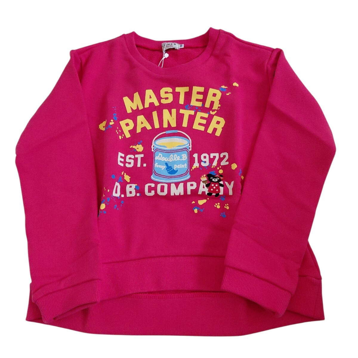 ☆タグ付き☆ダブルBガールズのトレーナー(130cm)拍卖