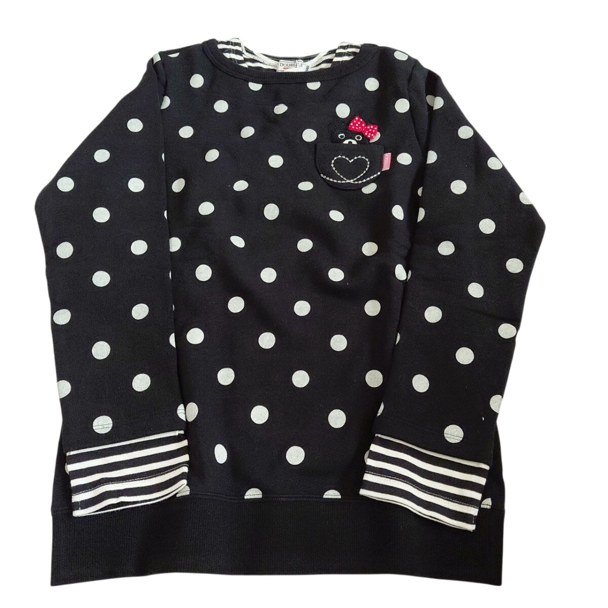 ☆タグ付き☆ダブルBガールズのトレーナー(140cm)拍卖