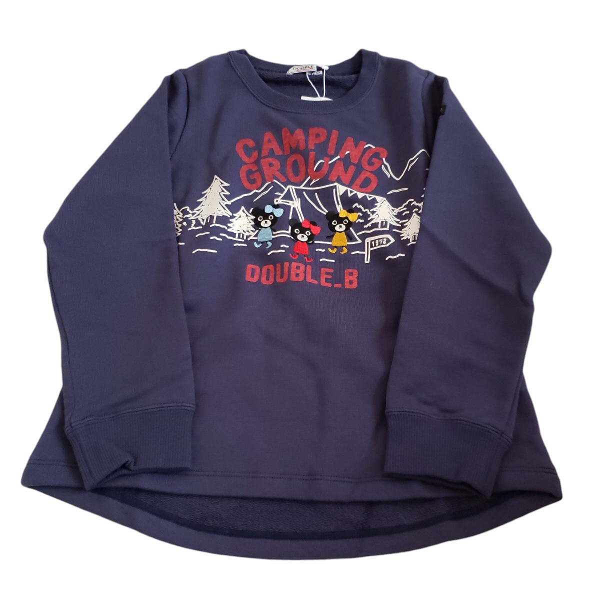 ☆タグ付き☆ダブルBガールズのトレーナー(120cm)拍卖