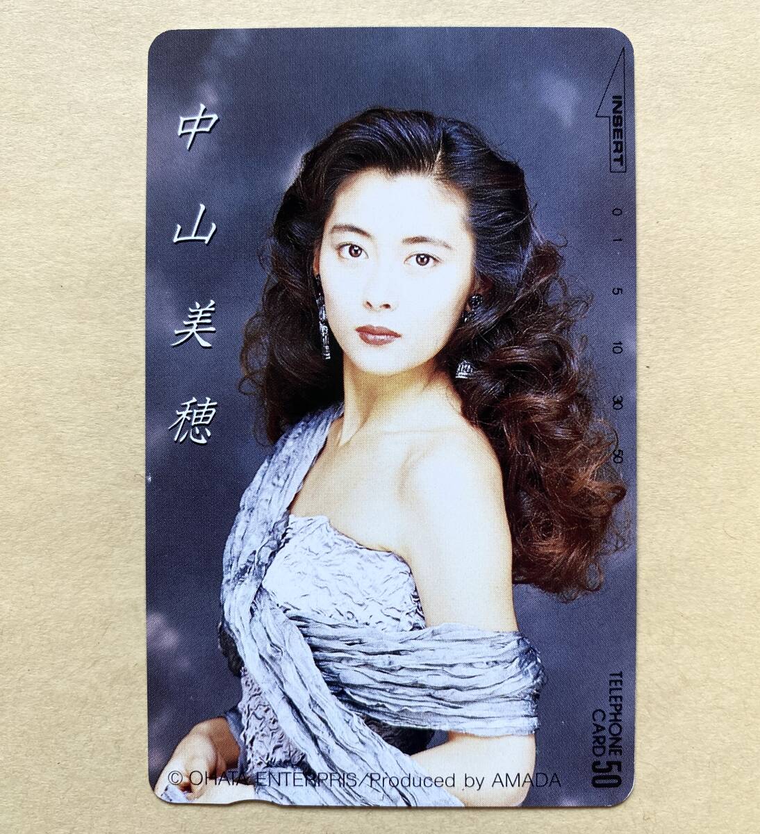 【未使用】 テレカ 50度 中山美穂 拍卖