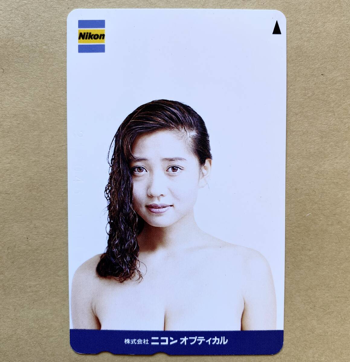 【未使用】 テレカ 50度 細川ふみえ Nikon オプティカル 拍卖