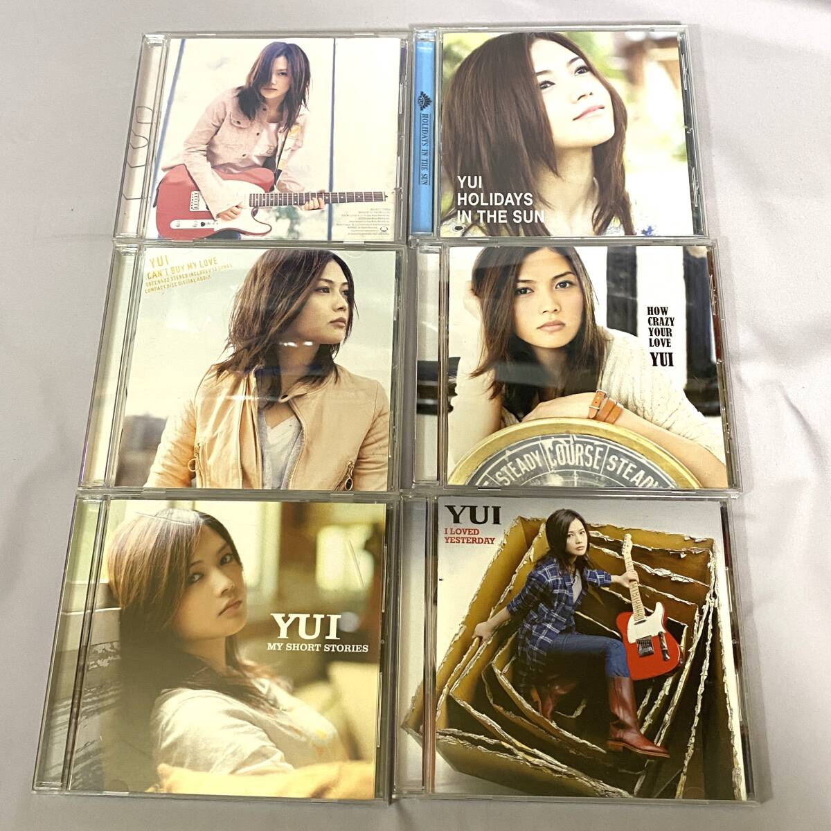 CD YUI ★ 6枚セット ★ HOW CRAZY YOUR LOVE ★ HOLIDAYS IN THE SUN ★ I LOVED YESTERDAY ★ CAN'T BUY MY LOVE ★ 拍卖