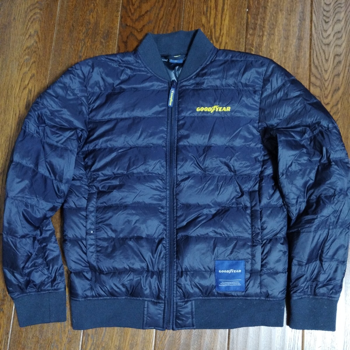 GOOD YEAR グッドイヤー             ダウンジャケット ネイビー M拍卖