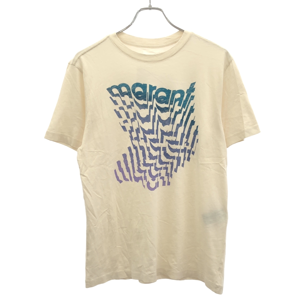 ISABEL MARANT ETOILE イザベルマラン エトワール 23SS プリントTシャツ TS0001FA A1N89E ライトベージュ系 S IT01ZPF22WM6拍卖