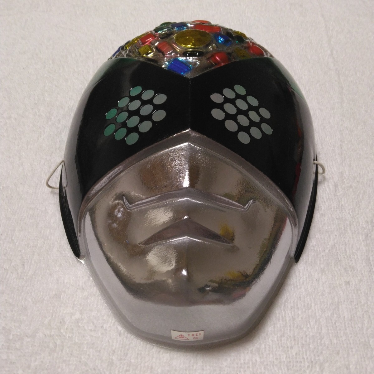 スーパー戦隊シリーズ 電子戦隊デンジマン デンジグリーン 1点 お面 お祭り 当時物 昭和レトロ 東映 長期保管品品拍卖