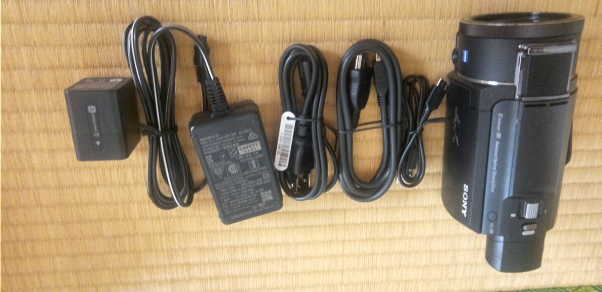 SONY FDR-AX60 4K ビデオカメラ ソニー ハンディカム ブラック 2021年購入拍卖