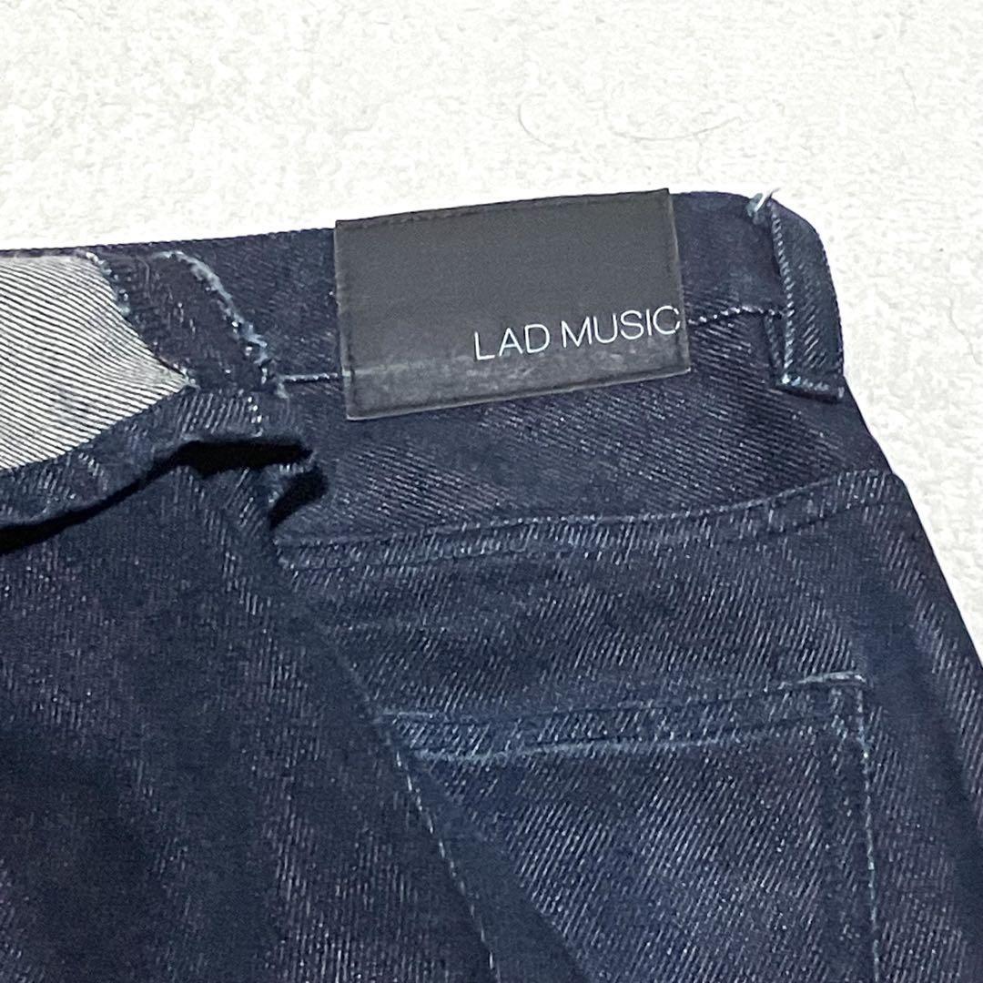 LAD MUSICIAN ラッドミュージシャン デニムパンツ ジーンズ 46 インディゴ 濃紺 綿 コットン拍卖