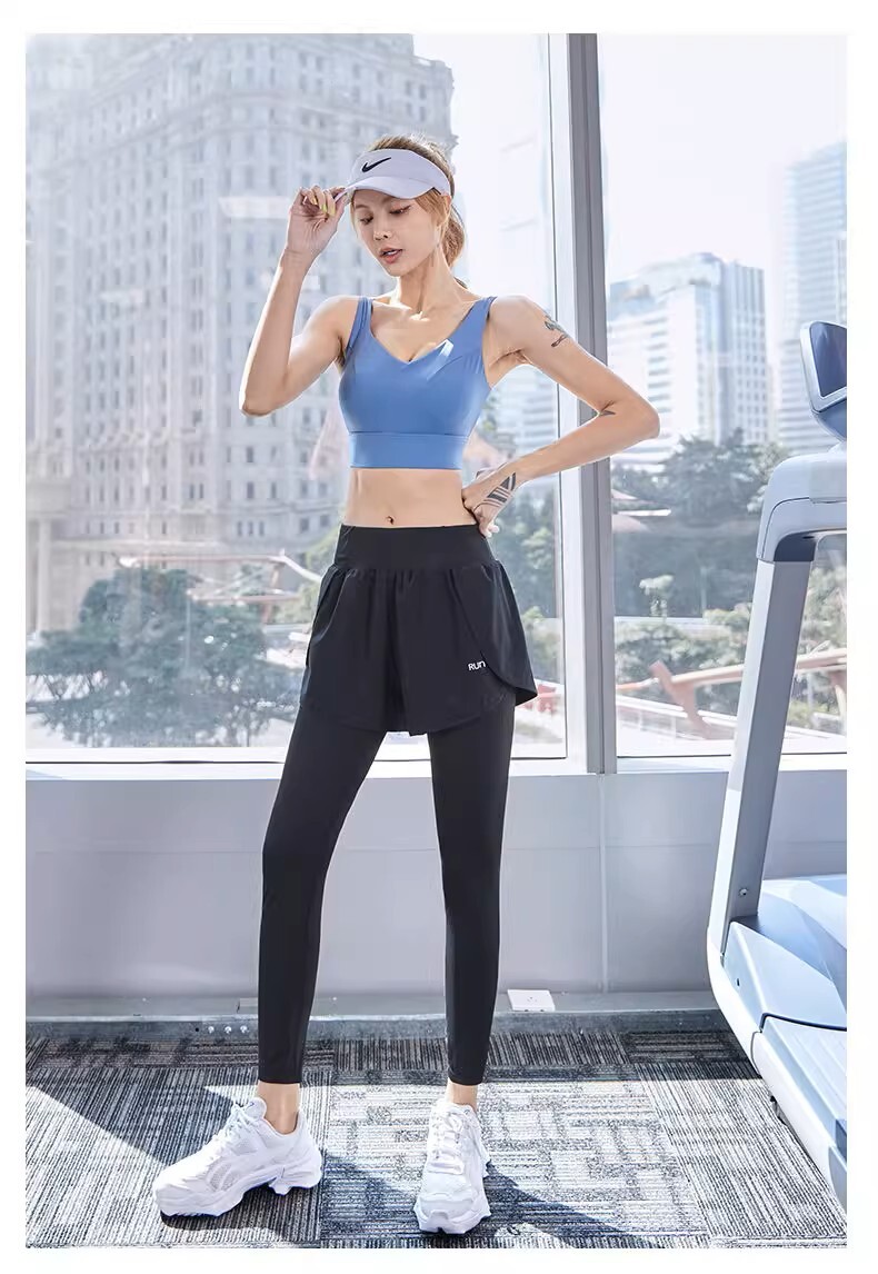 新品 送料無料 ヨガ フィットネスウェア パンツ スポーツウエア ジョガーパンツ お尻ライン隠せる ポケット付き拍卖