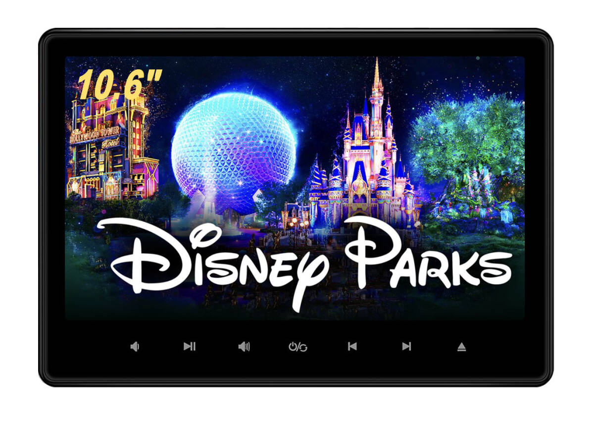 INTENAVI DVDプレーヤー 車載用 後部座席 10.6インチ ヘッドレストモニター拍卖