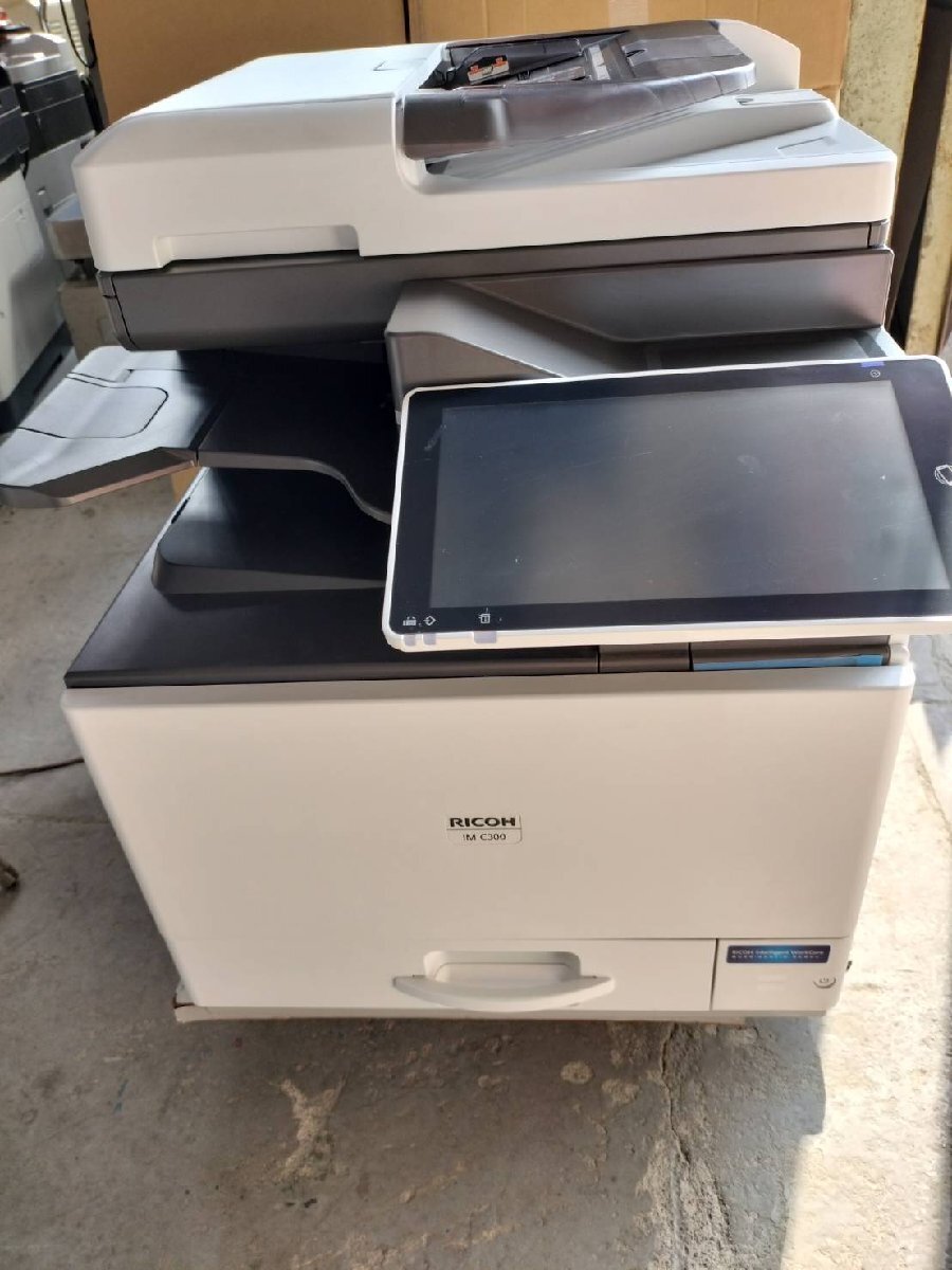 ■印字16689枚■リコー IM C300■ 現行機■A4カラー複合機 コピー/FAX/プリンタ/スキャナ/1段◆RICOH imc300【E0703M9BH】拍卖
