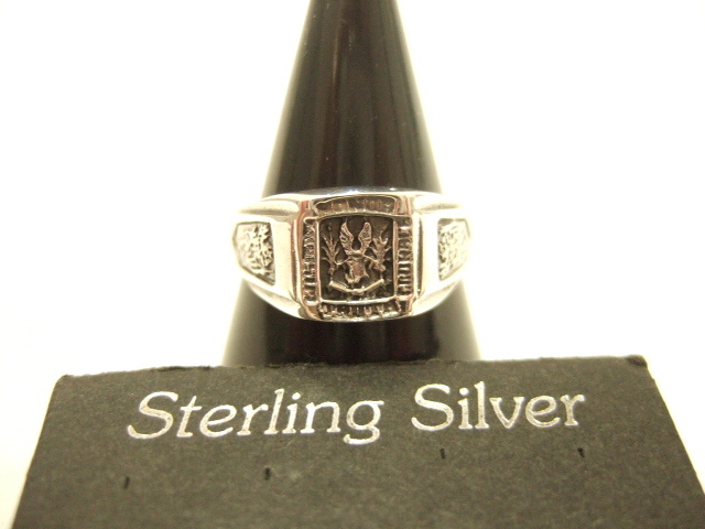 横浜最新 シルバー925SILVER銀♪魅惑のカレッジリング角型 13〜29号 メンズレディース 送料無料ξgRξ ξ指輪17拍卖