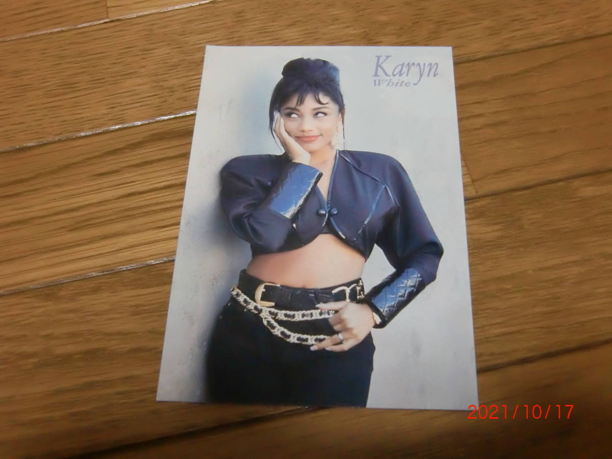 キャリンホワイト 宣伝用ポストカード~ステッカー仕様拍卖