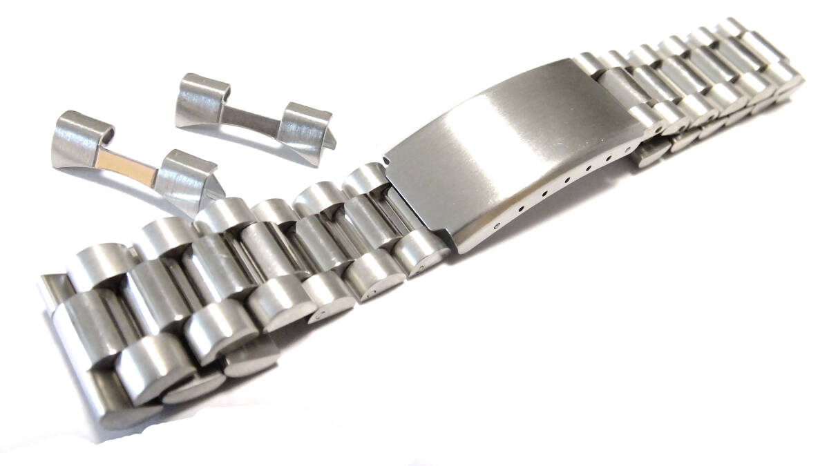 デッドストック 3連無垢 プレジデントスタイル ロング レトロバックル 20mm 40PRY2010 拍卖