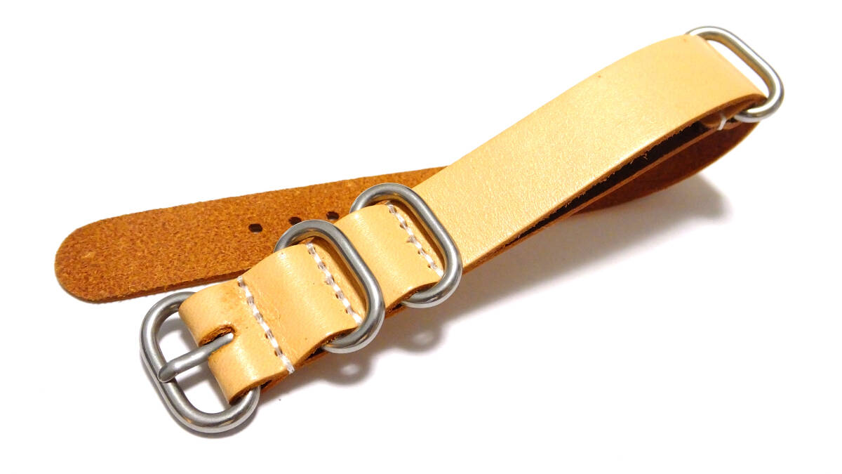 訳)本革 レザー NATOタイプストラップ2 18mm 17NTLT11拍卖