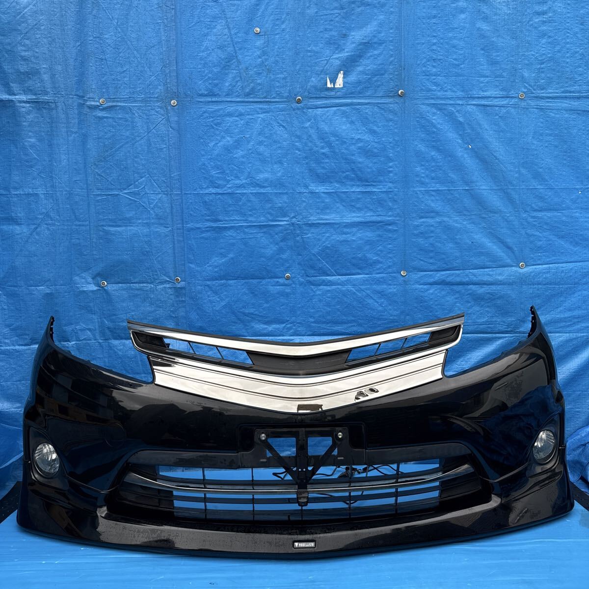 ◆トヨタ エスティマ《ACR50 ACR55 GSR50 GSR55》純正 モデリスタ フロントバンパー グリル付き フォグ付 カラー 202 52119-28F20/30◆拍卖