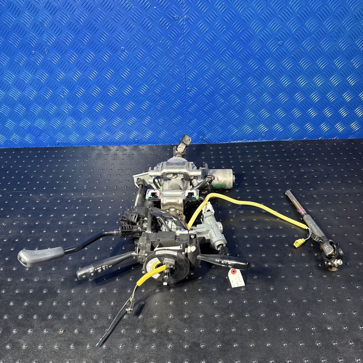 ◆スズキ ワゴンRソリオ《MA34S》純正 ステアリングコラム ステアリングシャフト パワステコンピューター キー&シリンダー 動作OK◆拍卖