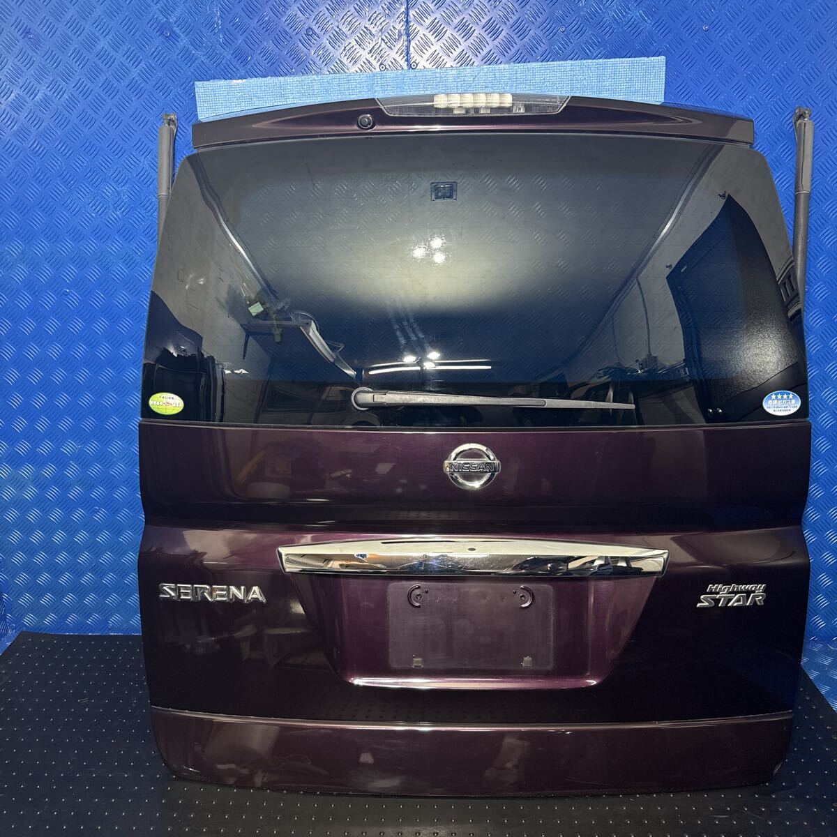 ◆ニッサン セレナ ハイウェイスター《C25 CC25 NC25 CNC25》純正 リアゲート バックドア カメラ付 L42 K010M-CY0MA 全点灯OK◆拍卖