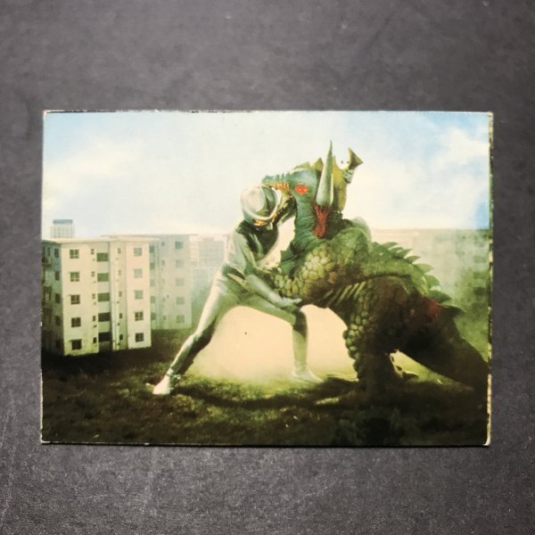 ★昭和当時物! ミニカード ミラーマン 27番 ※版権裏 駄菓子屋 昭和 レトロ -OD723拍卖