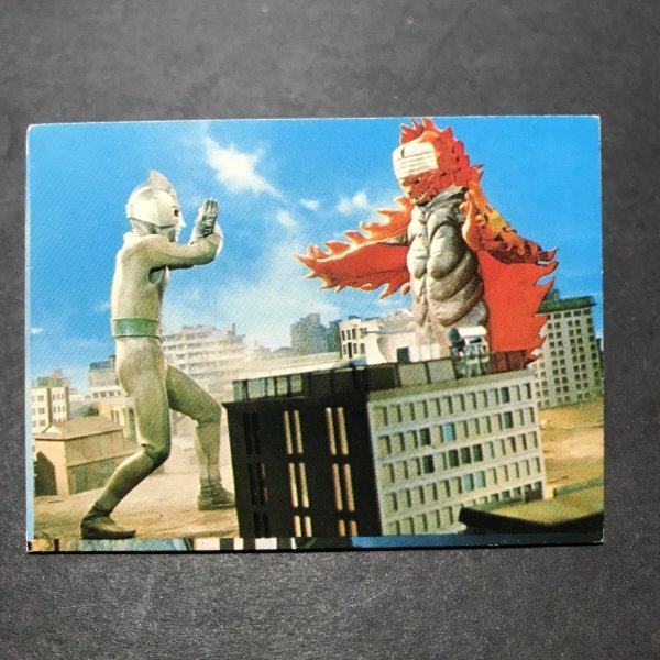 ★昭和当時物! ミニカード ミラーマン 35番 ※版権裏 駄菓子屋 昭和 レトロ -OD723拍卖