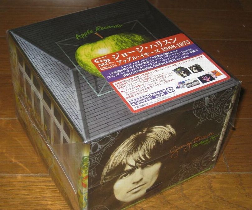 初回生産限定盤!国内仕様・ジョージハリスン(ビートルズ)・7SHM-CD & DVD・「アップル・イヤーズ 1968 - 1975」 拍卖