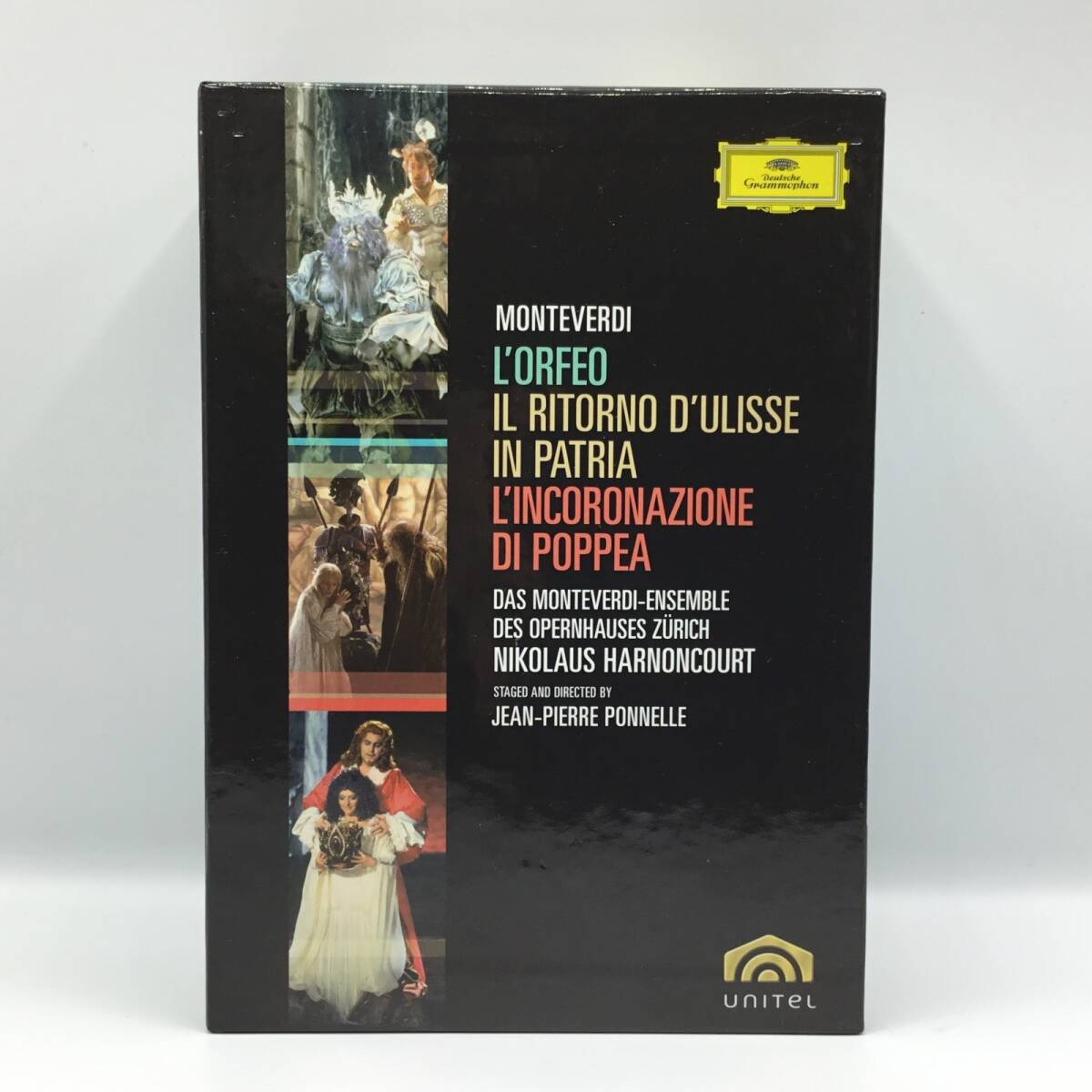 ★アーノンクール / モンテヴェルディ: オルフェオ / ポッペーアの戴冠 / ウリッセの帰還 (5DVD) 0734278拍卖