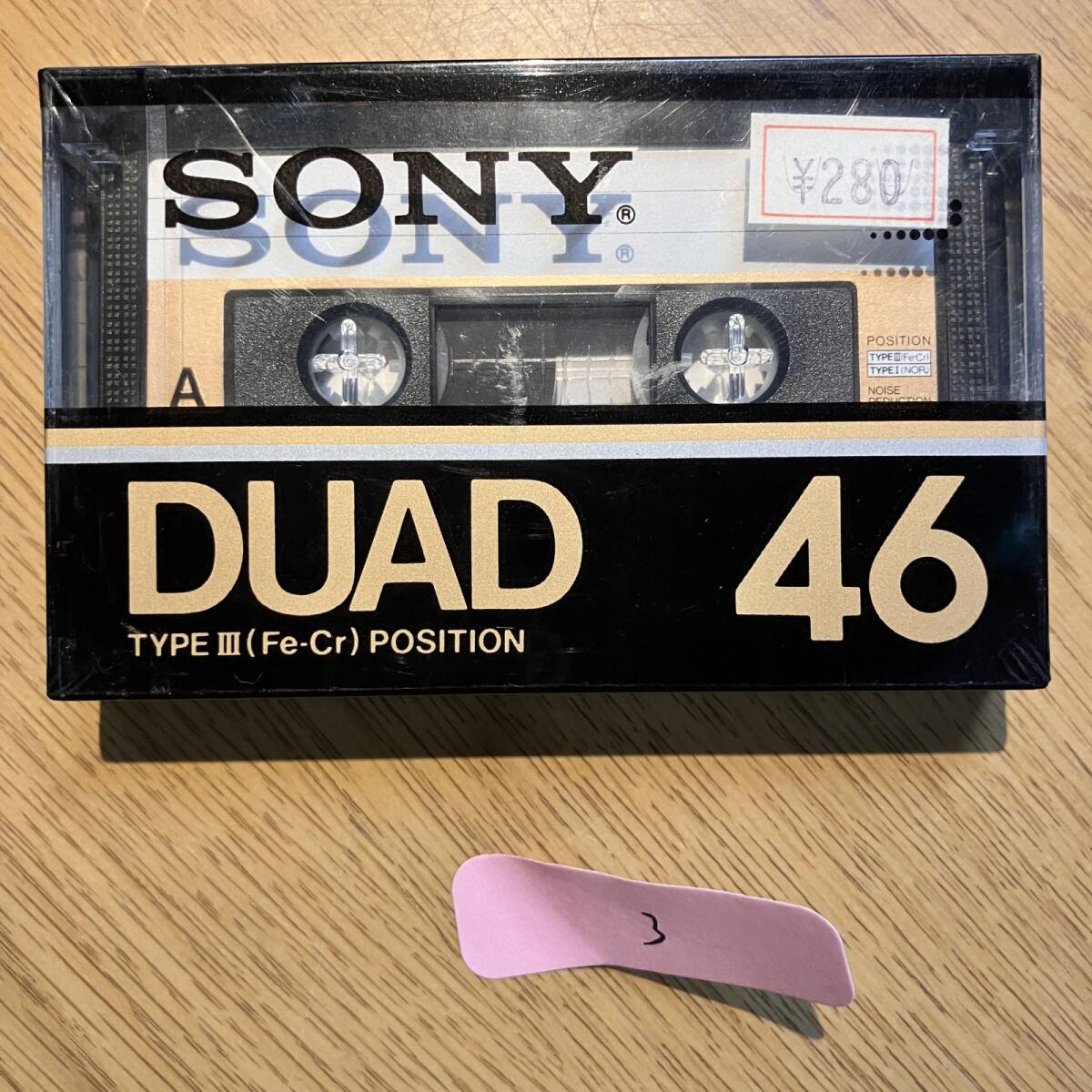▲ 未開封 ◇ SONY DUAD 46 カセットテープ / ソニー 46分 CASSETTE TAPE拍卖