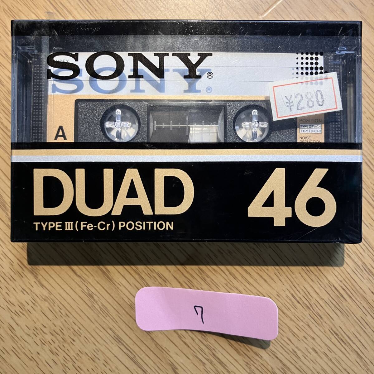 ▲ 未開封 ◇ SONY DUAD 46 カセットテープ / ソニー 46分 CASSETTE TAPE拍卖