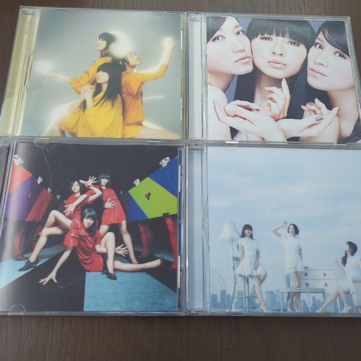 【送料込み】Perfume『Dream Fighter』『VOICE』『不自然なガール』『レーザービーム』4枚セット拍卖