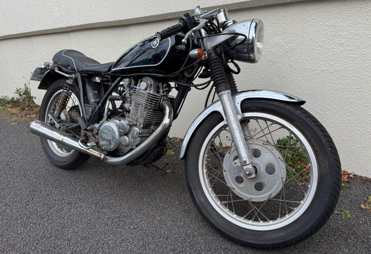 SR400カフェスタイルwmマフラー FCRキャブposhトマゼリセパハン拍卖