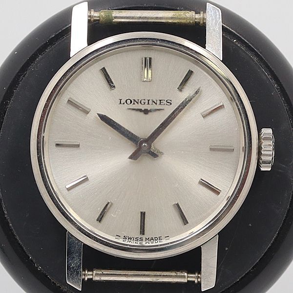 デッドストック級 保付 ロンジン シルバー文字盤 手巻 トップのみ レディース腕時計 OGH 1889ABC5613000拍卖
