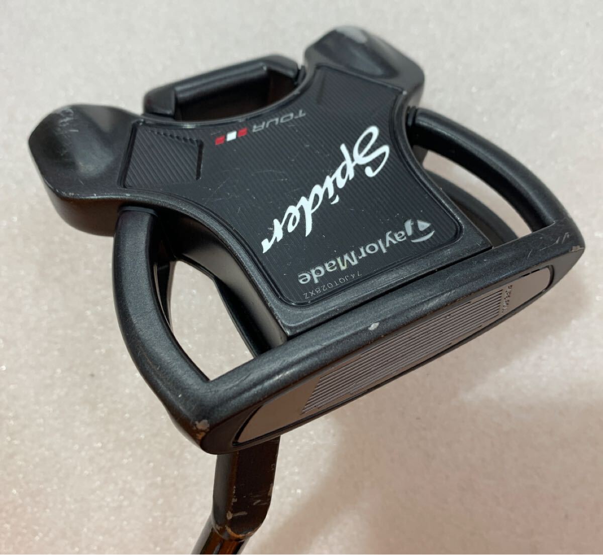 【即決価格】【パター】テーラーメイド/スパイダー ツアー ブラック/オリジナルスチール/34インチ/カバー無し拍卖