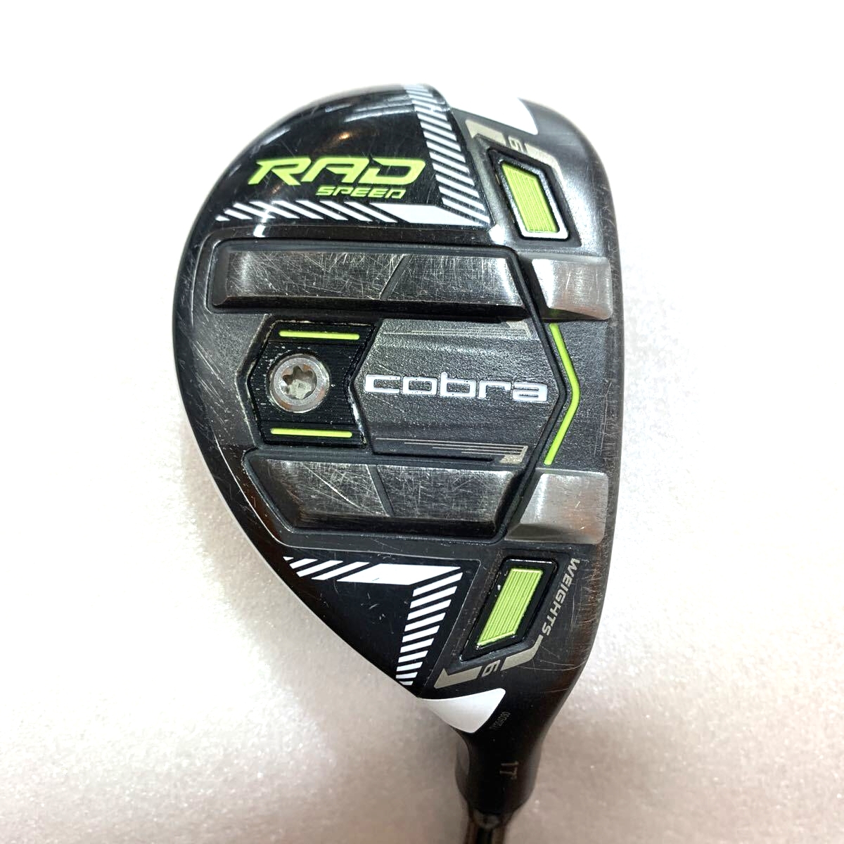 【即決価格】【UT】コブラ/キング RADSPEED US/17度/リシャフト・recoil ESX 480/FLEX F4/カバー有り拍卖