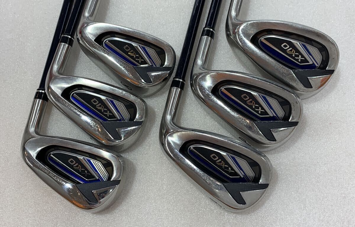 【即決価格】【アイアンセット】ダンロップ/ゼクシオ12 ネイビー/6-9,P,A/6本/MP1200 ネイビー/FLEX S拍卖