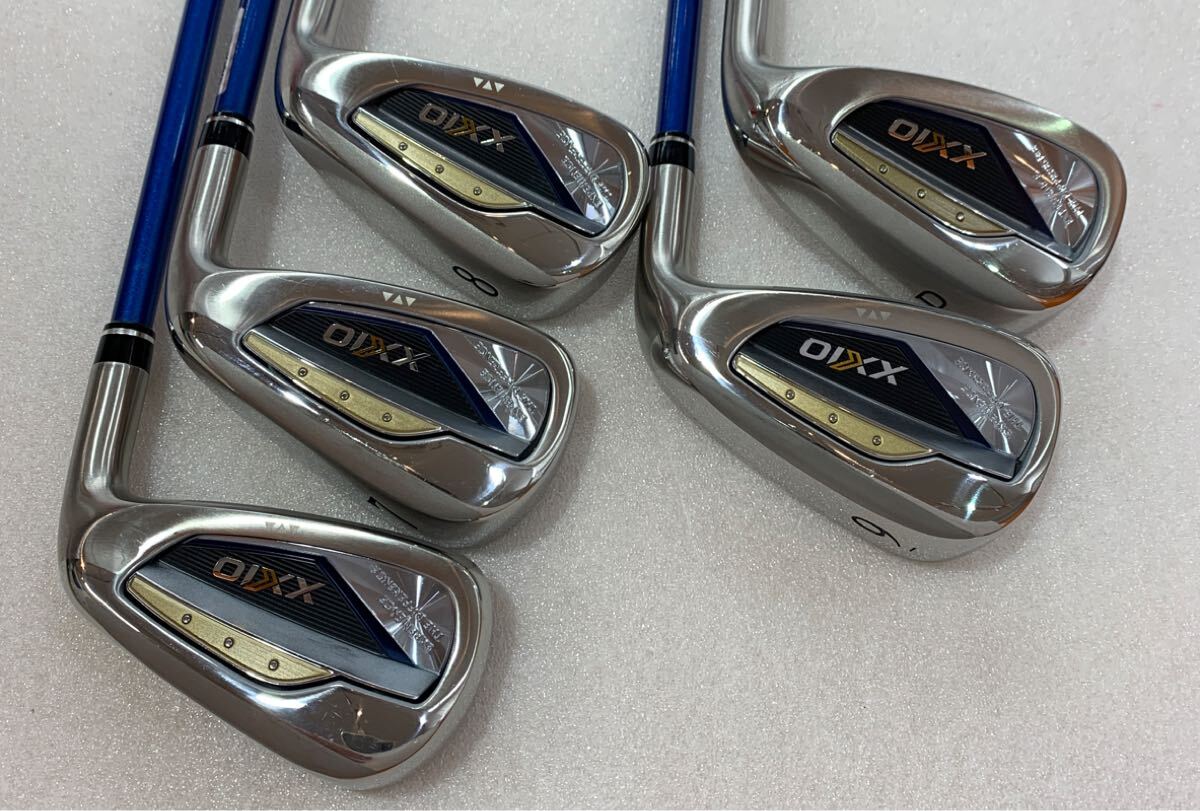 【即決価格】【アイアンセット】ダンロップ/ゼクシオ 13 ネイビー/6-9,P/5本/MP1300 ネイビー/FLEX SR拍卖