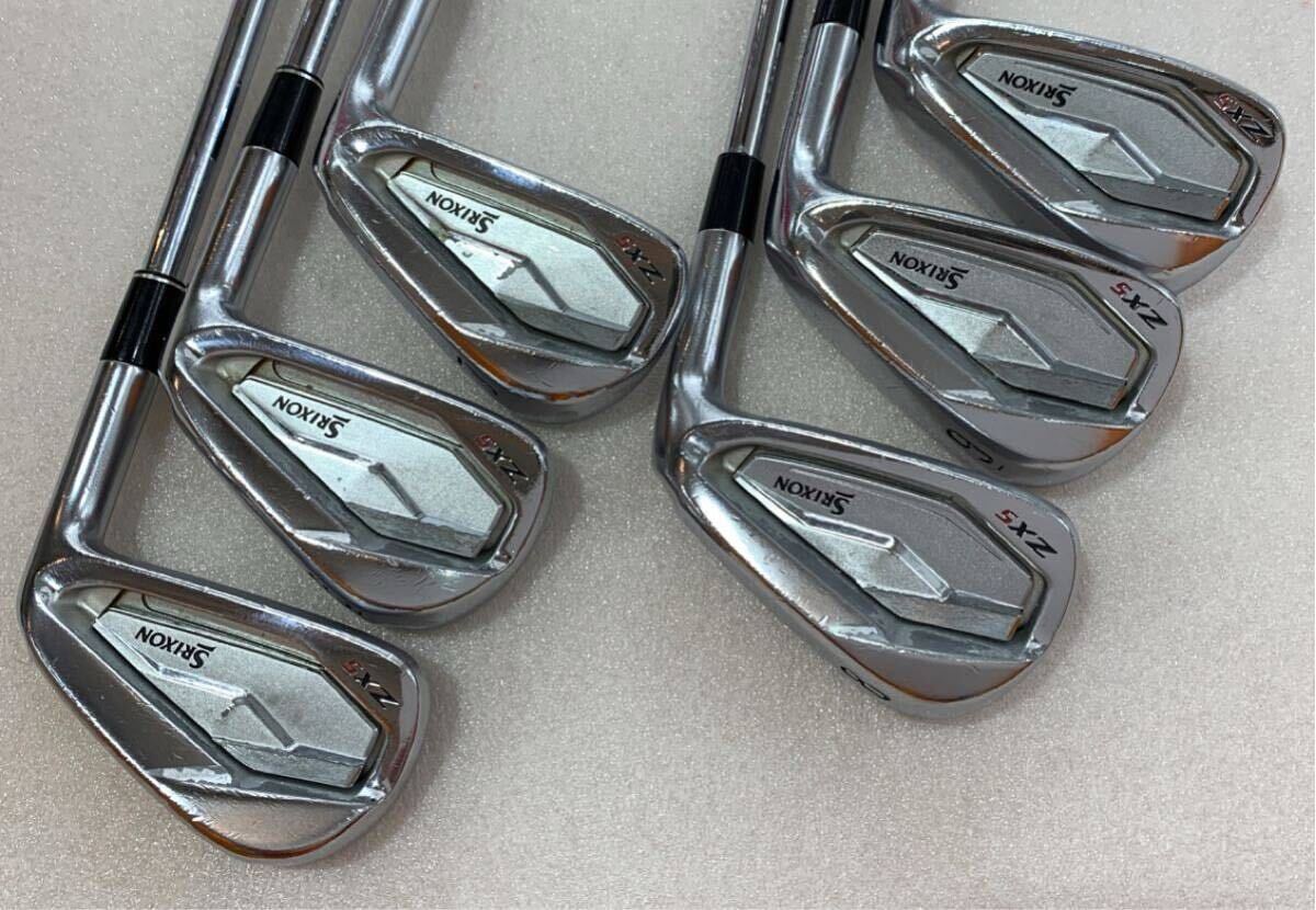 【即決価格】【アイアンセット】ダンロップ/スリクソン ZX5/NSプロ 950GH neo/5-9,P/6本/FLEX S拍卖