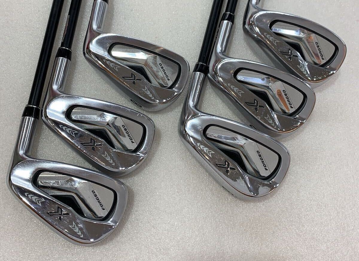 【即決価格】【アイアンセット】ダンロップ/XXIO X-eks-/6-9,P,A/6本/ミヤザキ AX-1/FLEX SR/グリップ裏差し/拍卖
