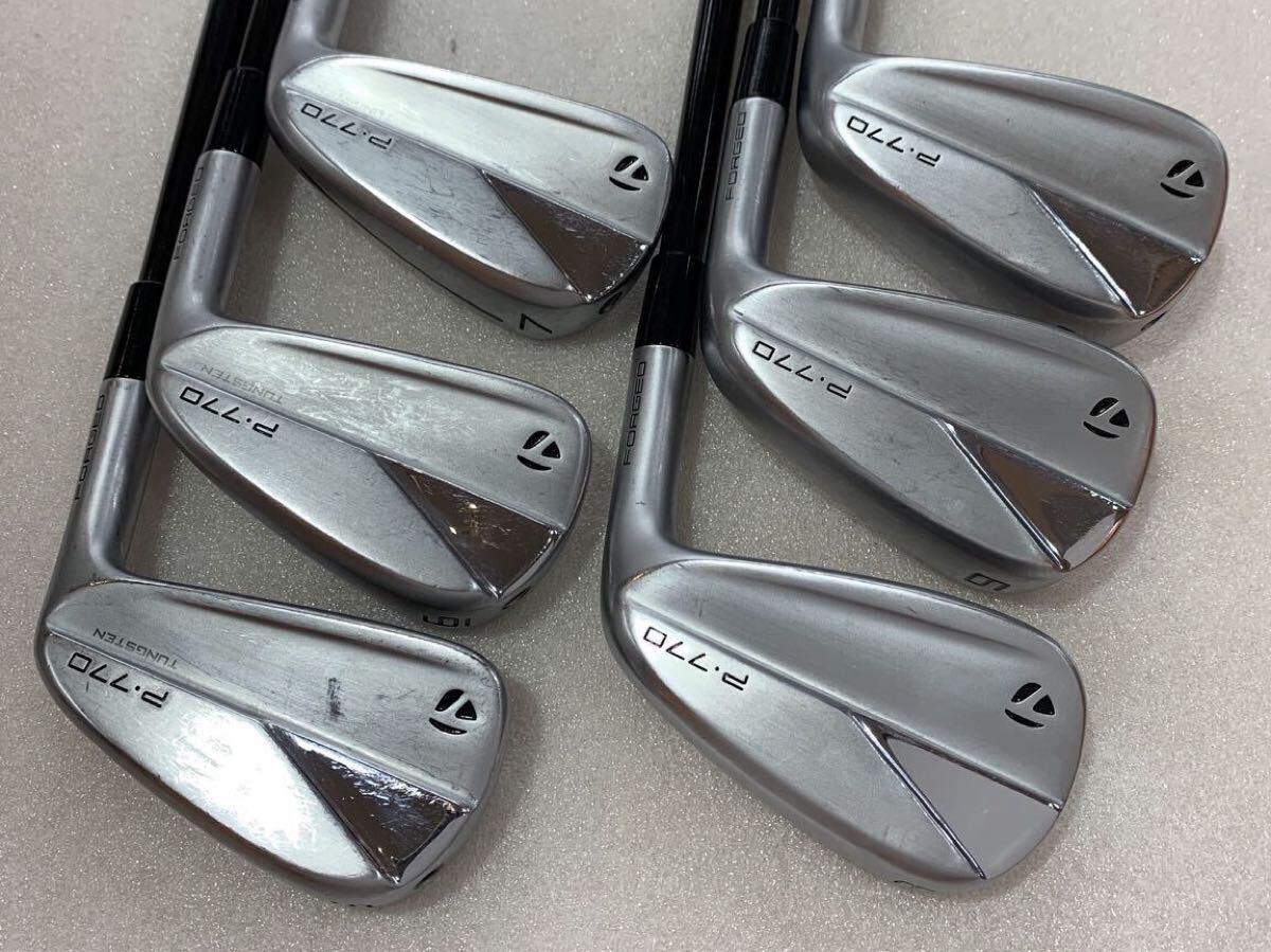 【即決価格】【アイアンセット】テーラーメイド/P・770 2023/5-9,P/6本/ディアマナ Thump 95/FLEX S拍卖