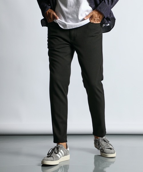 【定価13,200円】The DUFFER of ST.GEORGE 2024AW WOOL FACE 5POCKETS PANTS:ウールライク 5ポケットパンツ ブラック Sサイズ 美品拍卖
