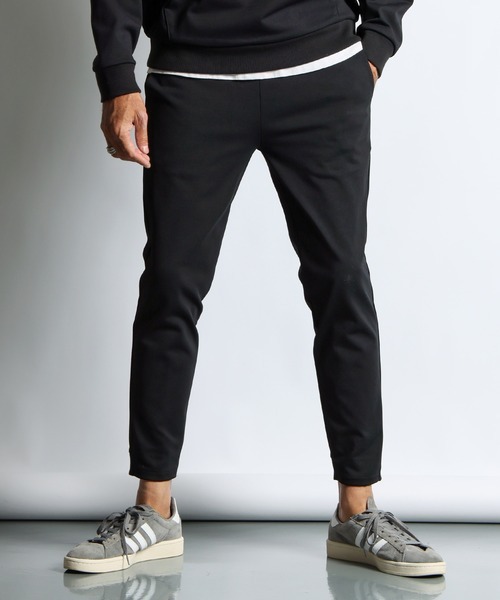 【定価12,100円】The DUFFER of ST.GEORGE 2025SS 高収縮機能素材 「エアフレックス」セットアップ フィットパンツ ブラック S 美品拍卖