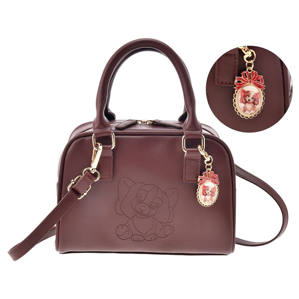 レディ ショルダーバッグ 2WAY チャーム付き LADY AND THE TRAMP 70TH 売り切れ品 わんわん物語 ディズニー拍卖