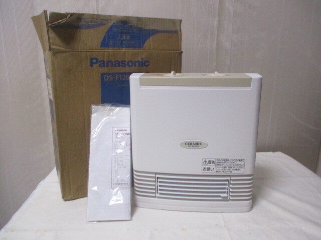 G∀149 セラミックファンヒーター Panasonic DS-F1202-C 2008年製 中古品 検:暖房器具 ヒーター パナソニック拍卖