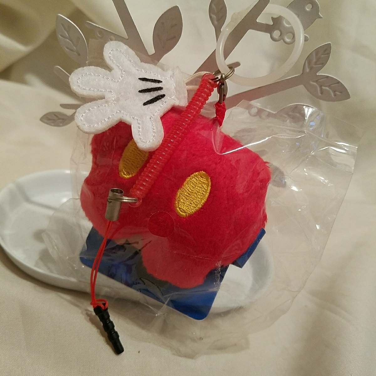 未開封☆ミッキーぱんつ☆イヤホンジャックストラップ拍卖