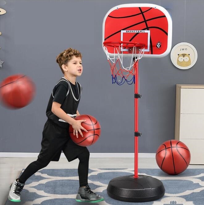 新入荷玩具 ミニ バスケット ゴール 高さ調節可 子供用 バスケットボールを追加します拍卖