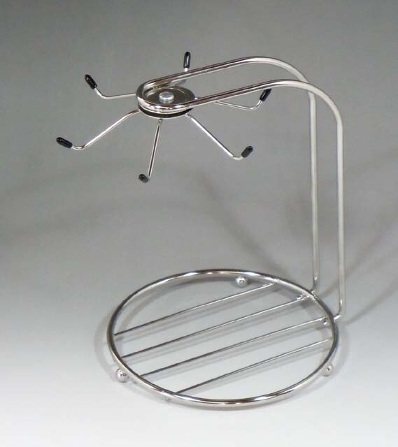 カップホルダー ティーカップ ソーサー ラック 18-8ステンレス 日本製 ポイント利用 ポイント 消化拍卖