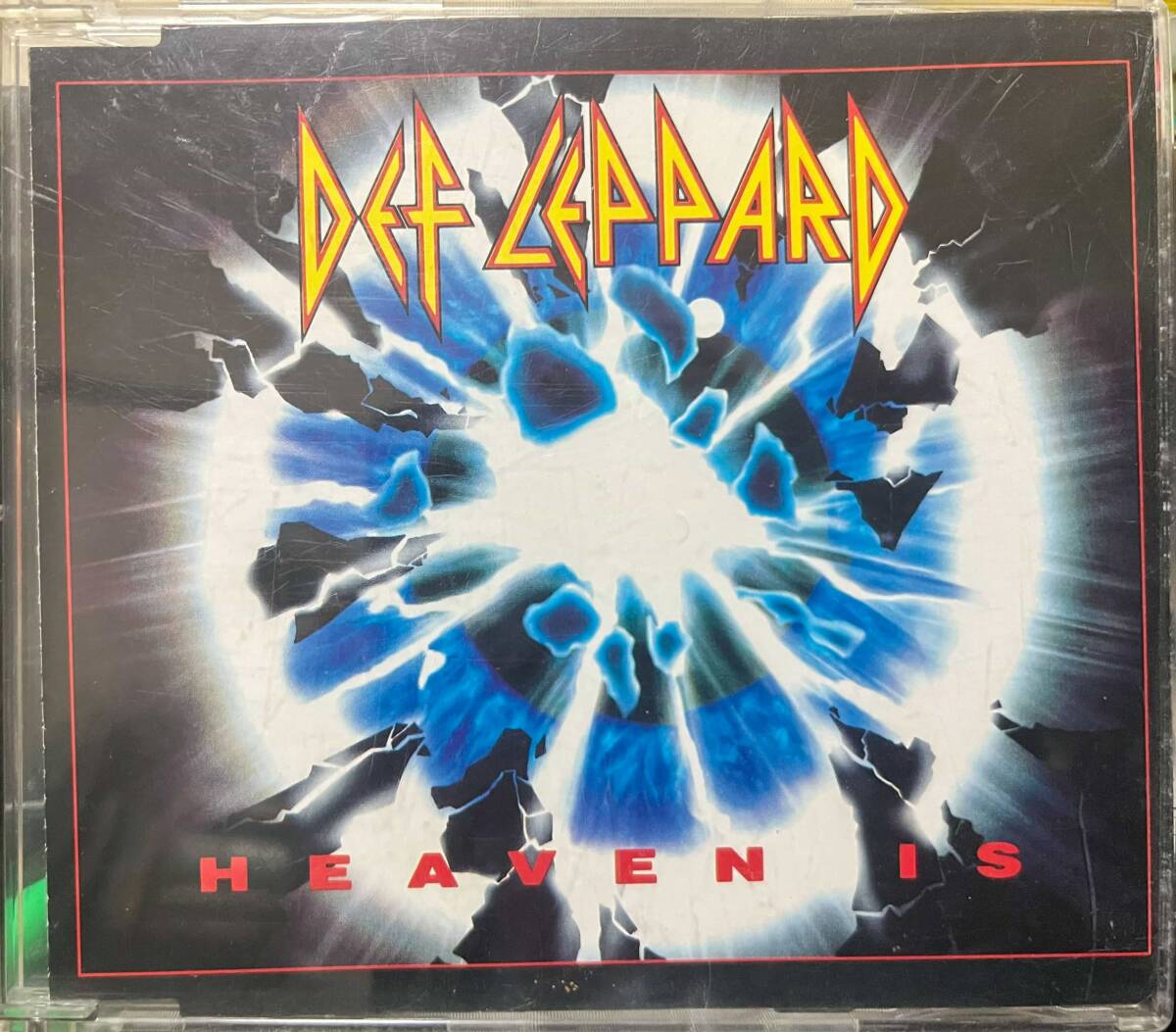 ★デブ・レパード『Heaven Is』★1993年の日本盤CDS★ライブ録音2曲収録拍卖
