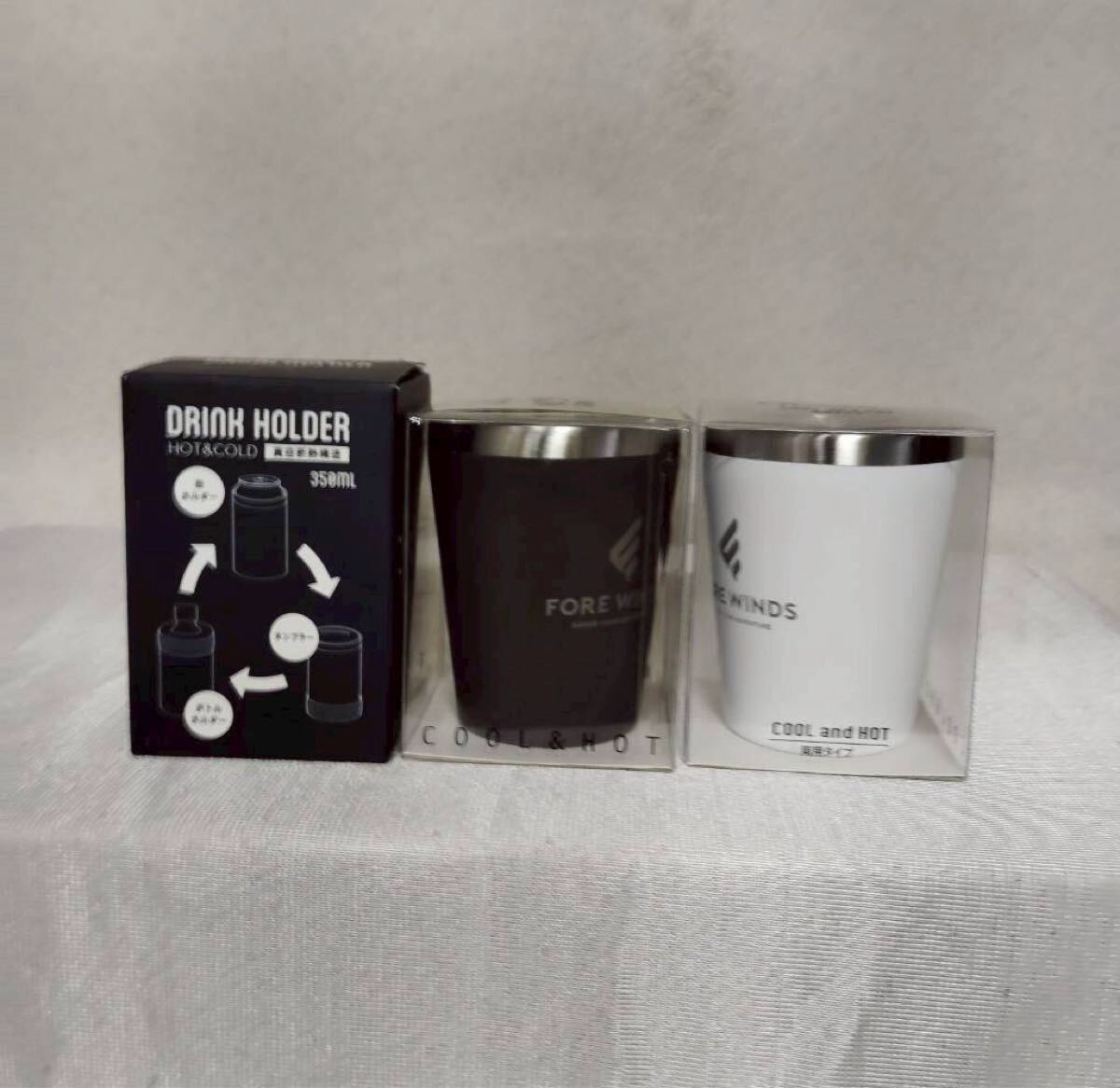 ◯EW9508 Fore winds ステンレスタンブラー 非売品セット◯拍卖